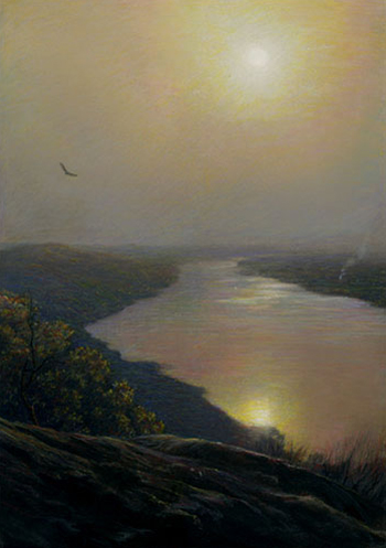Pastel Painting by Rob Evans